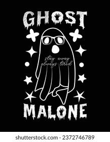 
GHOST MALONE VECTOR TSHIRT DESIGN