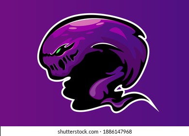 GHOST MASCOT LOGO VECTOR EPS