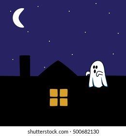 Ghost on the roof