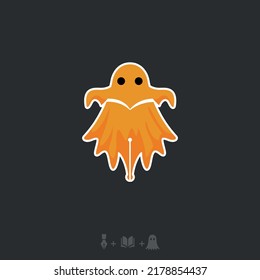 Logo de la pluma fantasma y del libro