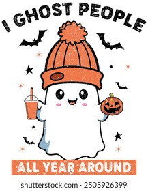 I Ghost People All Year Around Halloween, No Diggity Bout to Bag it up Halloween, Boo Coffee Pumpkin Shirt, Bat Witch Shirt, Boo Halloween Vibes, Witchy vibes designs, cute Halloween designs