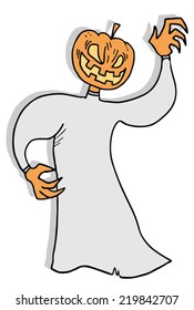 Ghost pumpkin