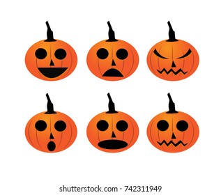 ghost Pumpkin Halloween day.