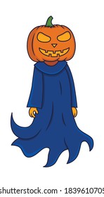 The ghost of the pumpkin. The ghost of the pumpkin reaper of death came during Halloween. The month of October when the ghost of the pumpkin death reaper arrives