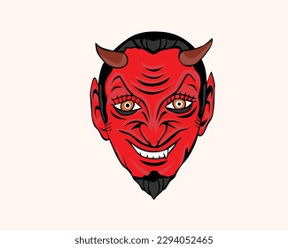 colegio antiguo con tatuaje de cabeza roja fantasma