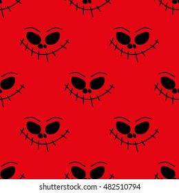 Ghost. Seamless pattern. Halloween. All Saints' Day. Frighten. For your design