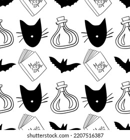 Ghost seamless pattern halloween vector spooky scarf isolated repeat wallpaper tile background devil evil cartoon illustration doodle gift wrapping paper white design