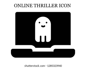 Ghost search icon. Editable Ghost search icon for web or mobile.