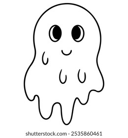 Ghost Shaped BOO Easy Art