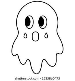 Ghost Shaped BOO Easy Art