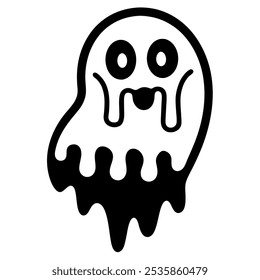 Ghost Shaped BOO Easy Art