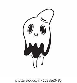 Ghost Shaped BOO Easy Art