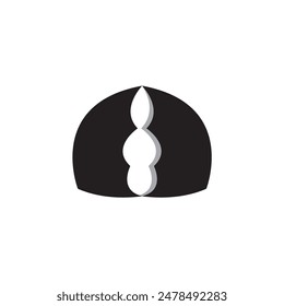 Ghost Shark Logo Design Illustration
