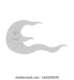 ghost simple illustration vector clip art