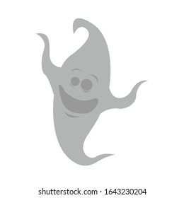 ghost simple illustration vector clip art