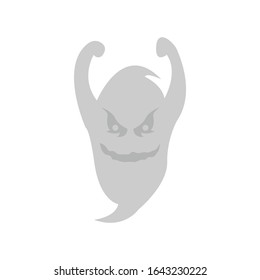 ghost simple illustration vector clip art