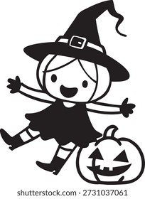 fantasma, hechicero, dibujos animados, gato, sombrero, ilustración, día de fiesta, calabaza, Vector, asustadizo, monstruo, murciélago, gráfico, horror, fiesta, festival, diversión, divertido, lindo, diseño, icono, otoño, niños, maldad, fantasía, invitación, magia, disfraces, luna, silueta, vampiro, dibujo, ojo, volar, Imagen, ornamento, cráneo, sonrisa, zombi, en blanco y negro, carnaval, colección, traje, espeluznante, elemento, expresión facial, festivo