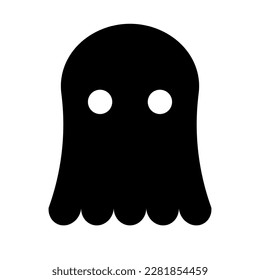 Ghost and spirit. Dead spirit. Soul. Vector.