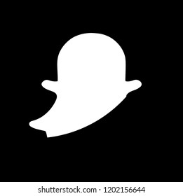 ghost spooky icon, logo icon
