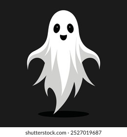 Ghost: Spooky and Mysterious Spirit Illustration for Halloween and Horror Designs