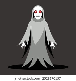 Ghost: Spooky and Mysterious Spirit Illustration for Halloween and Horror Designs