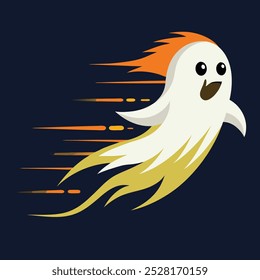 Ghost: Spooky and Mysterious Spirit Illustration for Halloween and Horror Designs