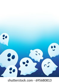 Ghost thematics image 5 - eps10 vector illustration.