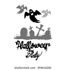 ghost vector halloween spooky illustration cartoon fear