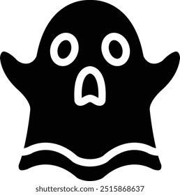 Ghost Vector Icon Design Illustration