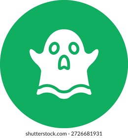 Ilustración de diseño de icono de Vector fantasma