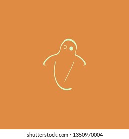 ghost vector icon. flat design