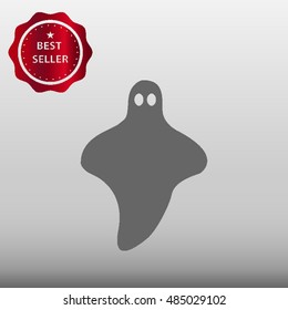Ghost Vector Icon Illustration