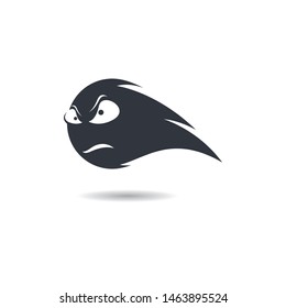 Ghost vector icon illustration design