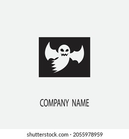 ghost vector illustration design icon logo template