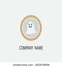ghost vector illustration design icon logo template