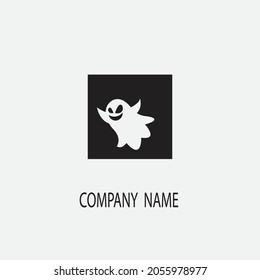 ghost vector illustration design icon logo template