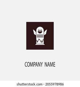 ghost vector illustration design icon logo template