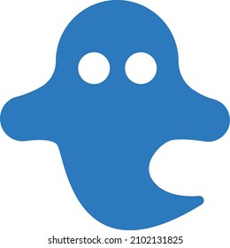 ghost Vector illustration on a transparent background. Premium quality symbols. Glyphs  vector icon for concept and graphic design.