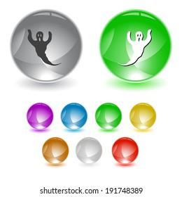 Ghost. Vector interface element.