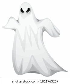 Ghost web icon, halloween element