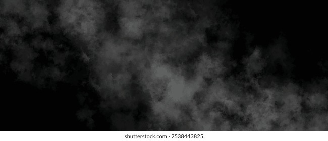 Ghostly Veil of Gray Smoke in Motion, Creating a Spooky and Eerie Atmosphere
