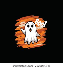 Ghostly Vintage Style: Unique T-Shirt Designs for Halloween Lovers