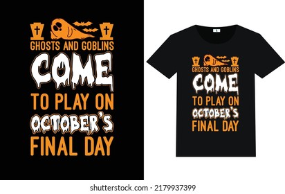 Ghosts and Goblins Come To Play October's Final Day