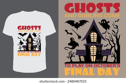 ghosts and goblins come to play on October's final day