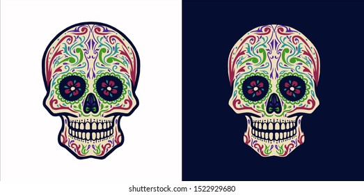 Ghotic Sugar skull variations 