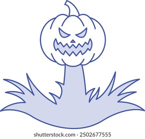 Ghoul Icon for Halloween and Horror-Themed Designs