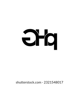 ghq-Schriftzeichen-Logo-Design