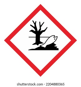 GHS Chemicals Label Pictograms and Hazard Classes - Aquatic toxicity
