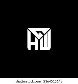 GHW letter logo vector design, GHW simple and modern logo. GHW luxurious alphabet design  