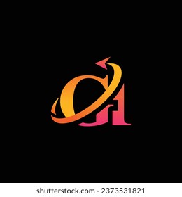 GI aerospace creative logo design